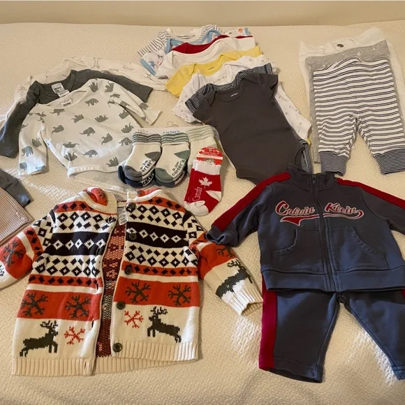 25+ Items Baby Clothes Bundle - Picture 7 of 11